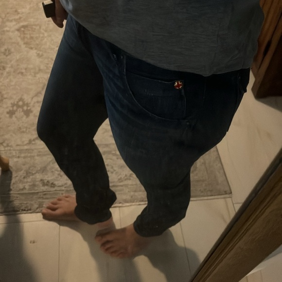 Hudson women blue jeans size 27 / 31 - Picture 3 of 8